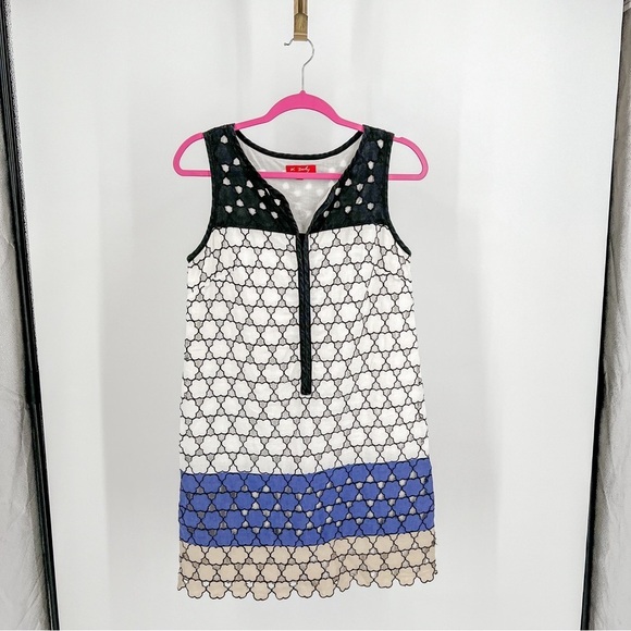 Derhy Color Block Dress - Picture 1 of 4